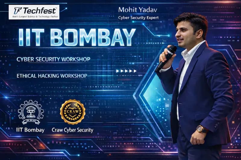Learn about Craw Security at TechFest 2025, IIT Bombay – Empowering the Next-Gen Tech Leaders