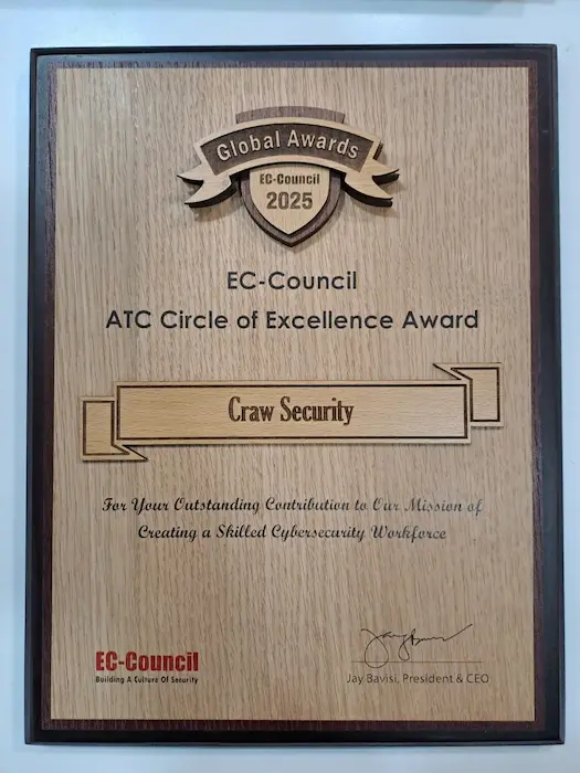 Details of ec-council itc circle of excellence award