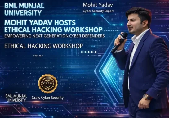 Mohit Yadav Hosts Ethical Hacking Workshop at BML Munjal University