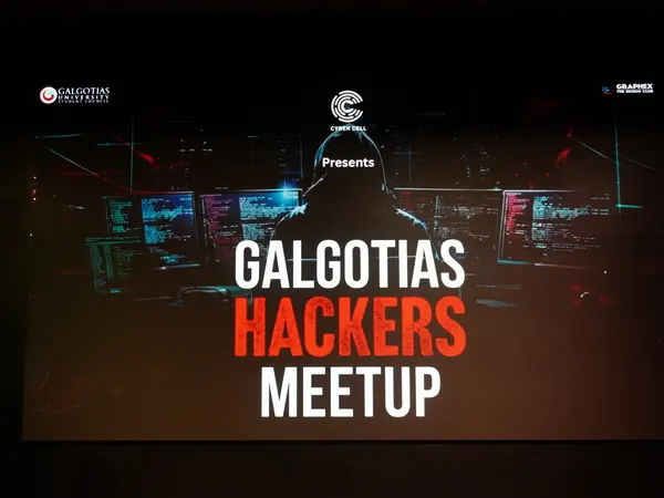 image shows galgotias-hacker-meetup